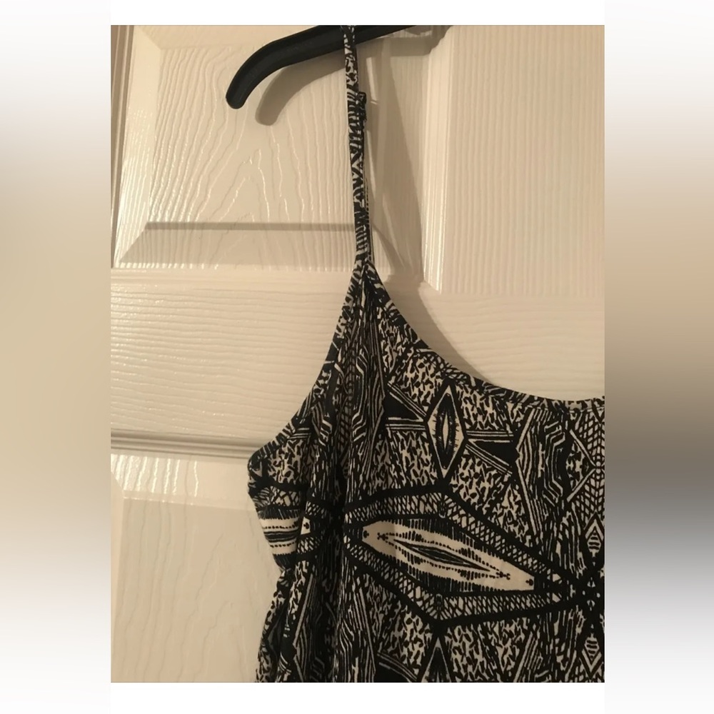 Mind Code Adjustable Spaghetti Strap Romper Size L - image 3